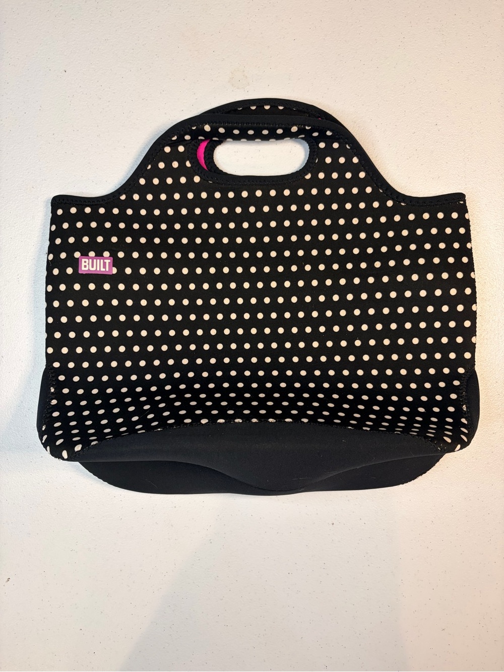 BUILT Neoprene Bottle Tote Black Insulated Reusable Carrier